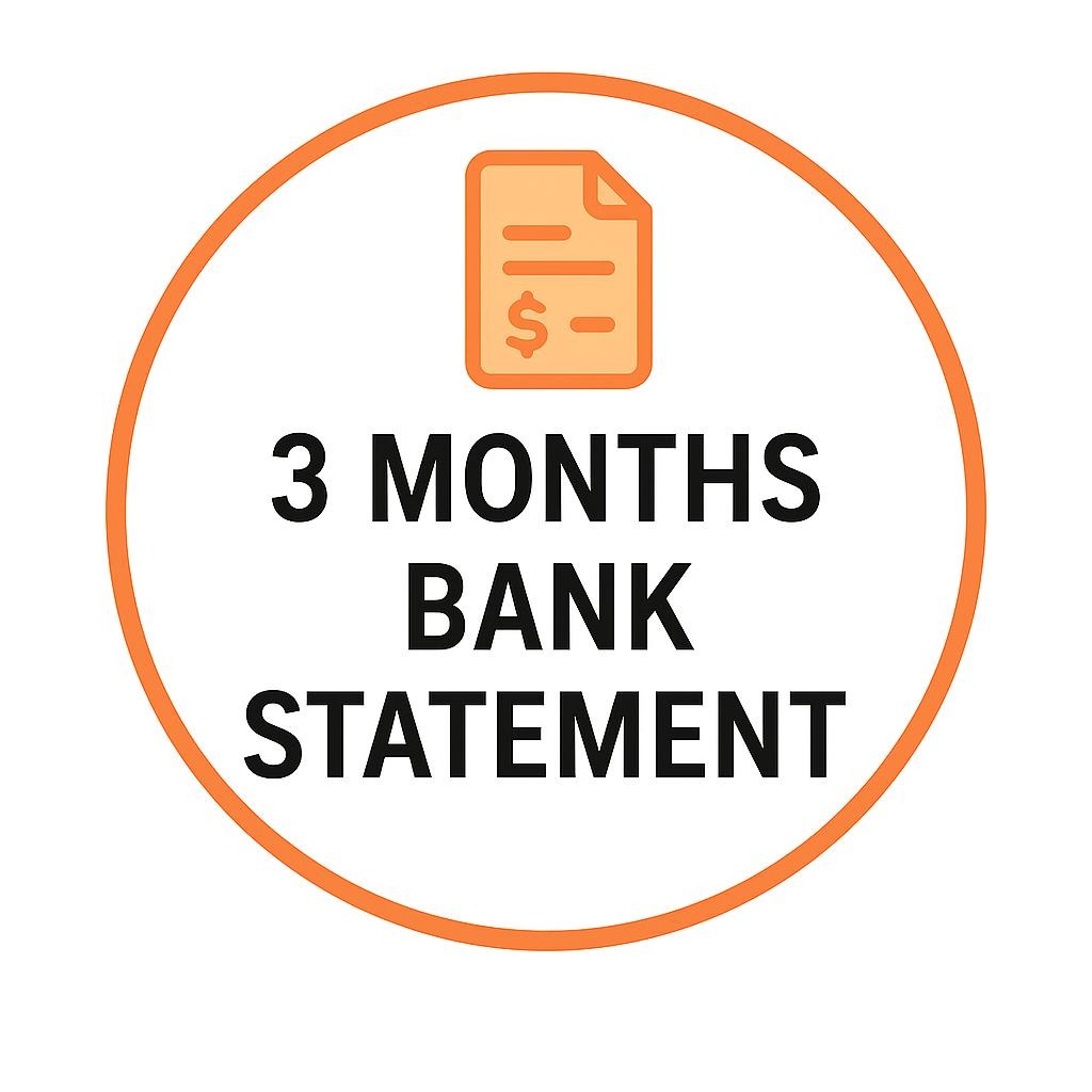 3 Month Bnk Statements.