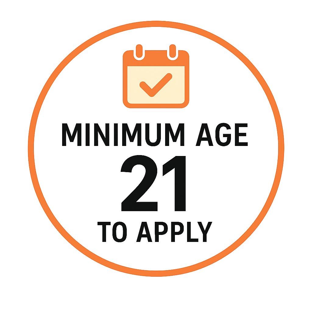 Over 21 and Permanently Employed